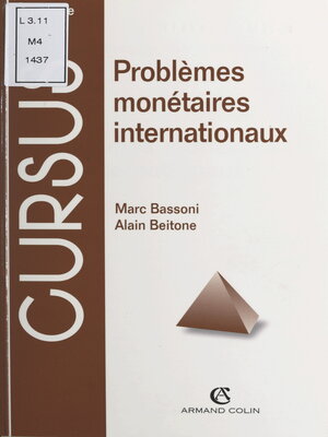 cover image of Problèmes monétaires internationaux
